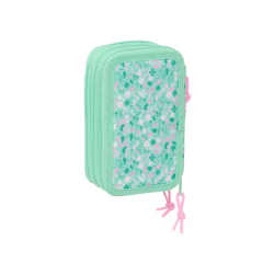 Plumier escolar safta triple 37 piezas safta cuore 195x125x55 mm