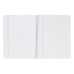 Cuaderno espiral liderpapel a4 witty tapa dura 80h 90gr cuadro 8mm con margen colores surtidos