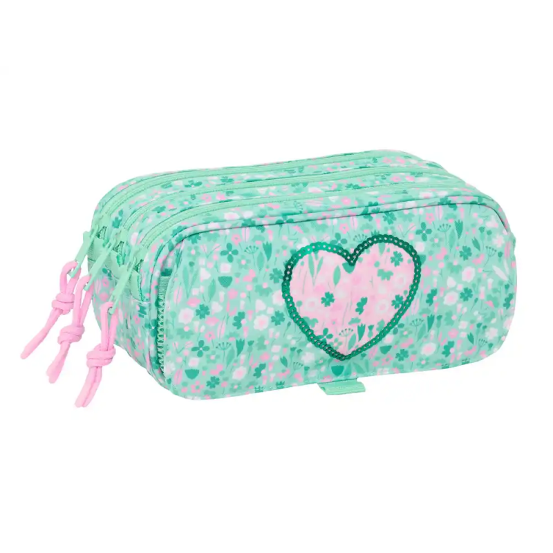 Bolso escolar portatodo safta triple big safta cuore 100x215x80 mm