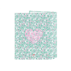 Carpeta safta 4 anillas folio carton lomo ancho cuore