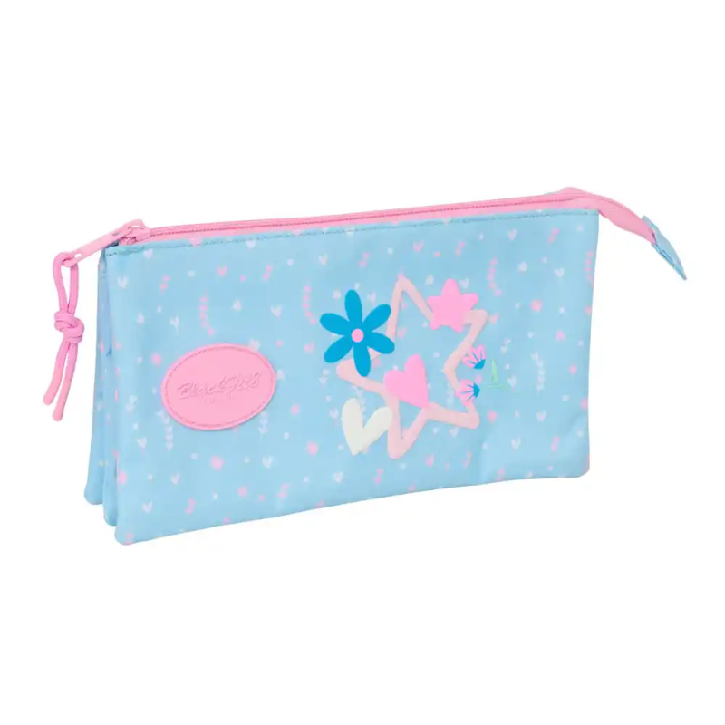 Bolso escolar portatodo safta triple blackfit8 smile 120x220x30 mm