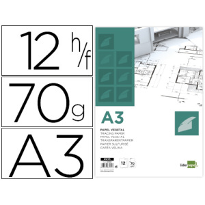 Papel vegetal liderpapel a3...