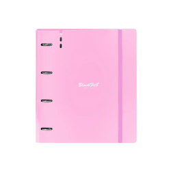 Carpeta safta 4 anillas de 35mm a4 cuadro 5mm polipropileno foam blackfit8 smile