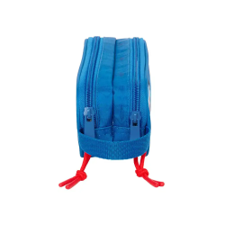 Bolso escolar portatodo safta doble superman 80x210x60 mm