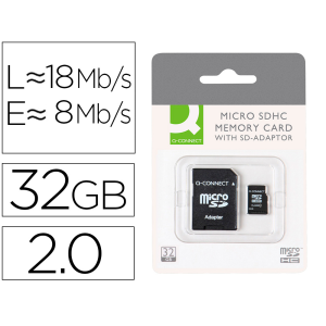 Memoria sd micro q-connect...