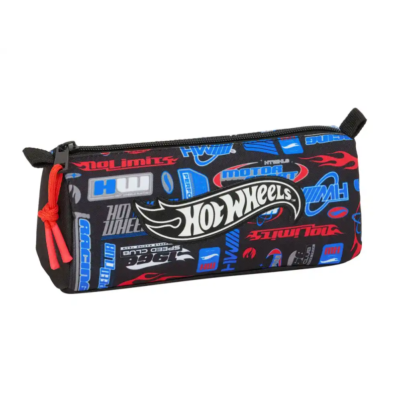Bolso escolar portatodo safta hot wheels 80x210x70 mm