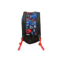 Bolso escolar portatodo safta doble hot wheels 80x210x60 mm