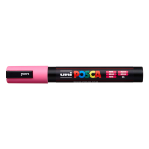 Rotulador uni posca pc-5m rosa