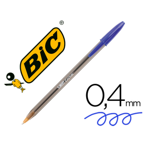 Boligrafo bic cristal...