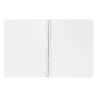 Cuaderno espiral liderpapel a4 witty tapa dura 80h 90gr liso sin margen colores surtidos
