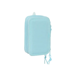 Plumier escolar safta triple 37 piezas furby 195x125x55 mm