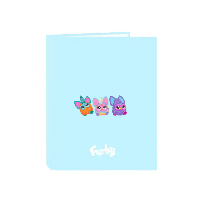 Carpeta safta 4 anillas mixtas folio carton furby