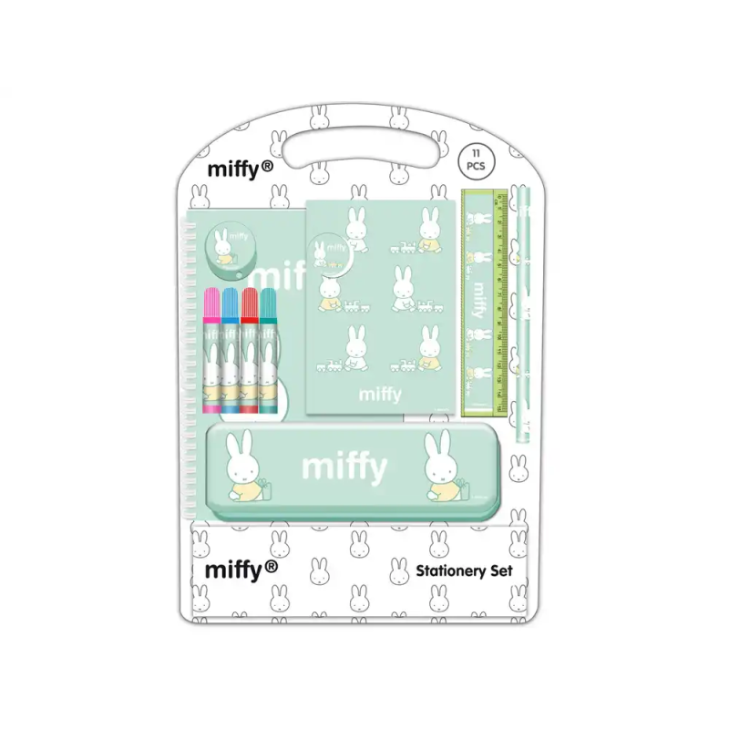 Set escritura safta miffy friends 375x270x30 mm