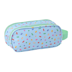 Bolso escolar portatodo safta doble 3d mochilas 3d bluey 80x210x60 mm