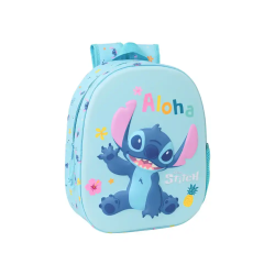 Mochila safta 3d stitch...