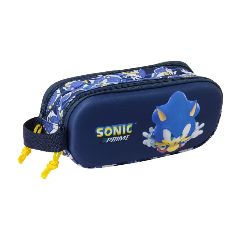 Bolso escolar portatodo safta doble 3d mochilas 3d sonic city 80x210x60 mm