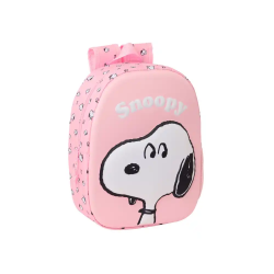 Mochila safta 3d snoopy...