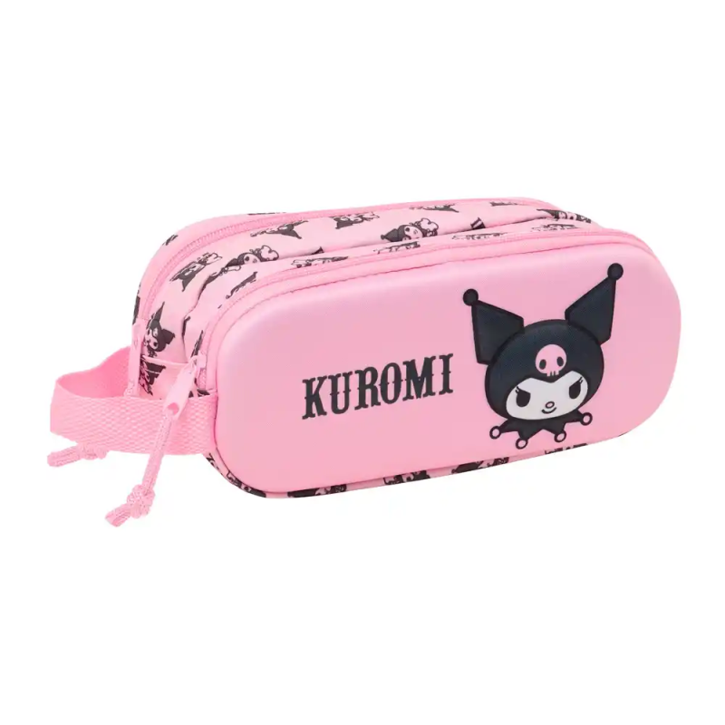 Bolso escolar portatodo safta doble 3d mochilas 3d kuromi 80x210x60 mm