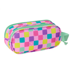 Bolso escolar portatodo safta doble 3d mochilas 3d gabby's dollhouse 80x210x60 mm