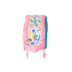 Bolso escolar portatodo safta doble 3d mochilas 3d peppa pig 80x210x60 mm