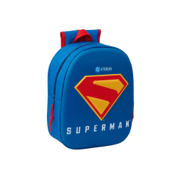 Mochila safta 3d superman...