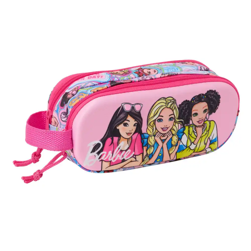 Bolso escolar portatodo safta doble 3d mochilas 3d barbie 80x210x60 mm