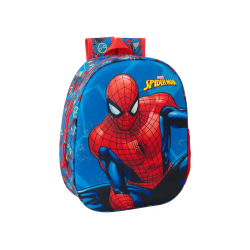 Mochila safta 3d spider-man...