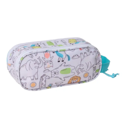 Bolso escolar portatodo safta doble 3d mochilas 3d safta lion 80x210x60 mm