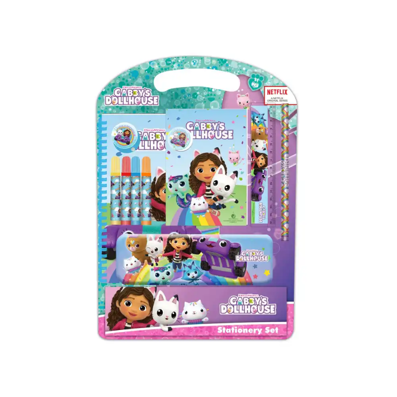 Set escritura safta gabby s dollhouse confetti 375x270x30 mm