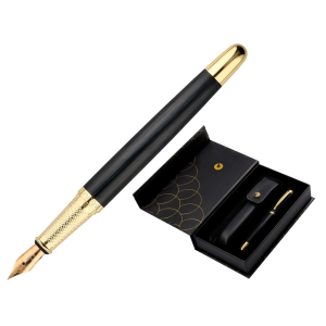 Pluma y estuche cuero...