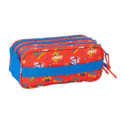 Bolso escolar portatodo safta triple big paw patrol cool 100x215x80 mm
