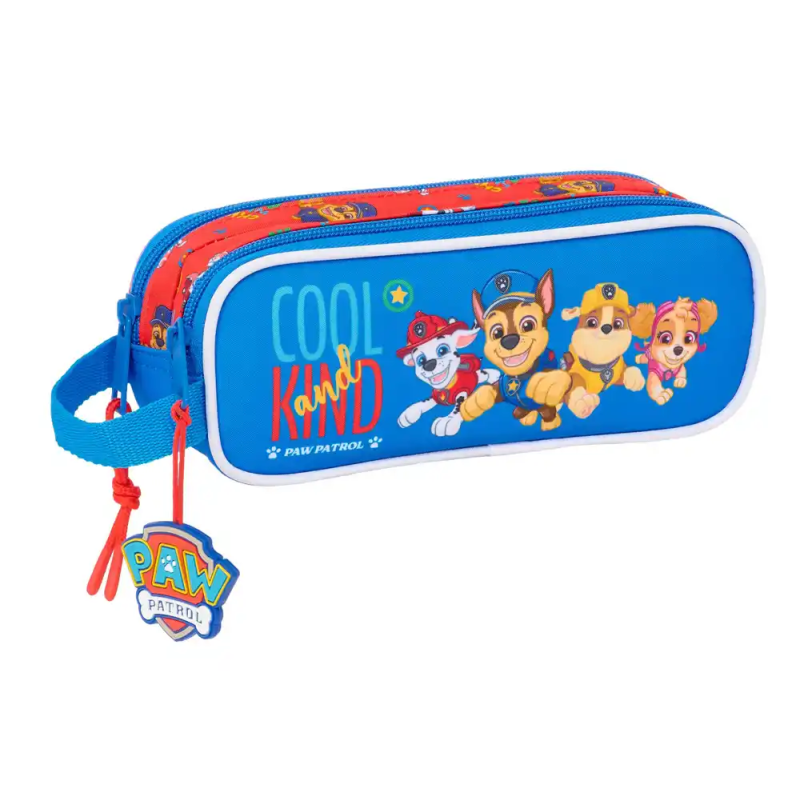 Bolso escolar portatodo safta doble paw patrol cool 80x210x60 mm