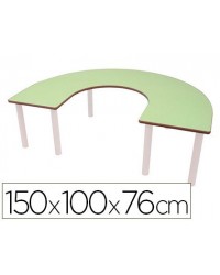 MESA EN U MOBEDUC T6 PATAS...