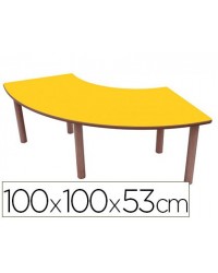 MESA MADERA MOBEDUC T2 1/4...