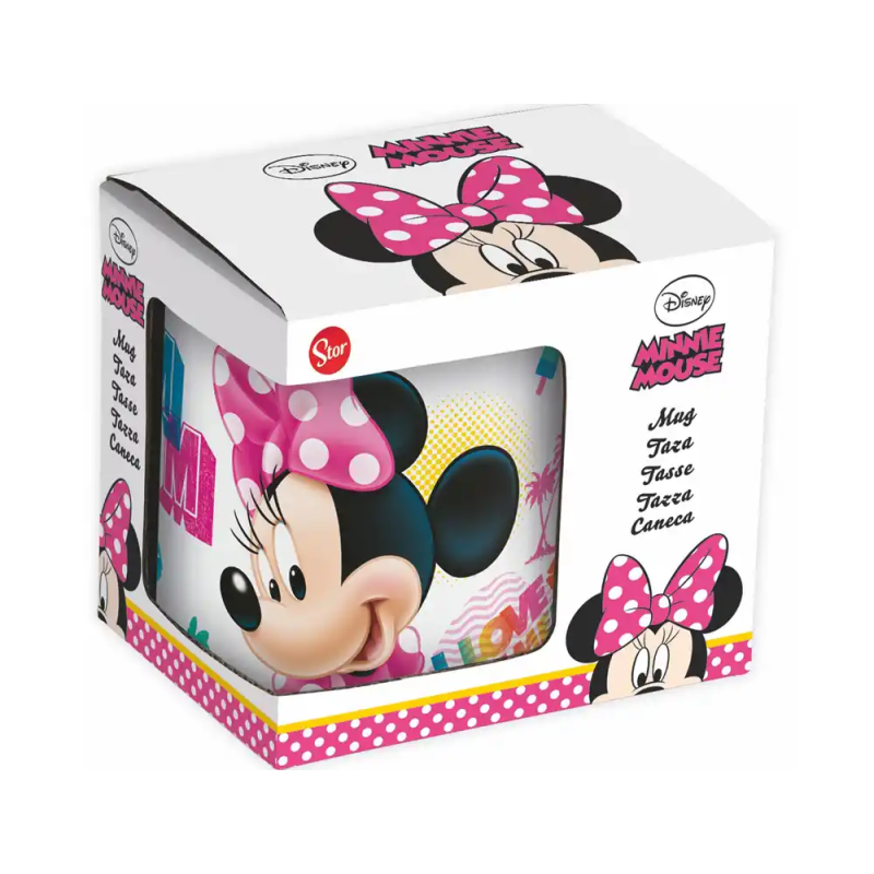 Taza grande safta 325ml minnie mouse nalve 100x117x87 mm