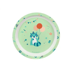 Set de platos cubiertos y vaso safta preescolar 260x260x90 mm