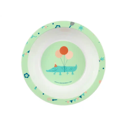 Set de platos cubiertos y vaso safta preescolar 260x260x90 mm