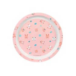 Set de platos cubiertos y vaso safta preescolar 260x260x90 mm