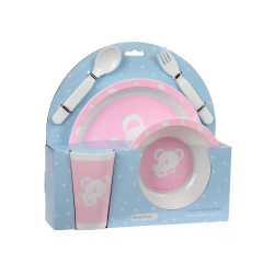 Set de platos cubiertos y...