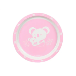 Set de platos cubiertos y vaso safta preescolar 260x260x90 mm