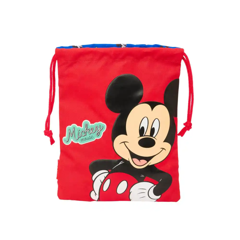 Saquito merienda safta mickey mouse good day 250x200 mm