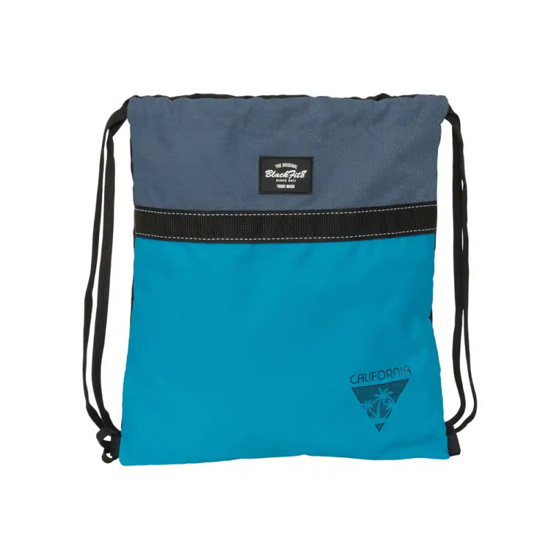 Saco plano safta reciclado blackfit8 california 400x350x10 mm