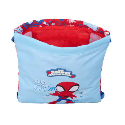 Saco plano safta junior spidey rescue 340x260x10 mm