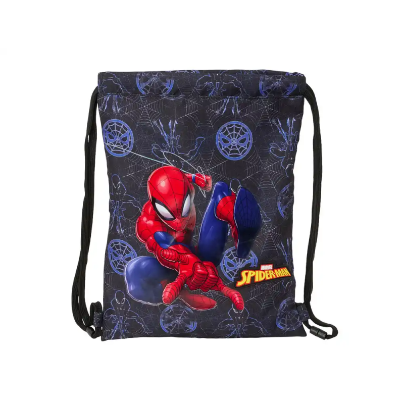 Saco plano safta junior spider-man attack 340x260x10 mm