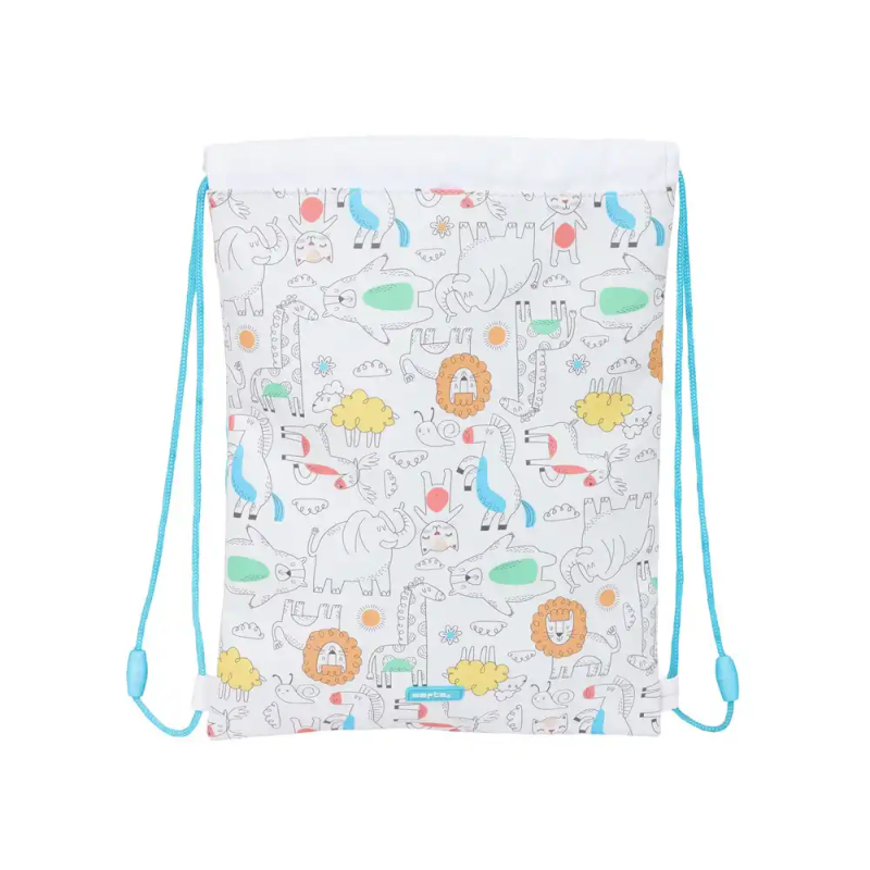 Saco plano safta junior safta preescolar 340x260x10 mm