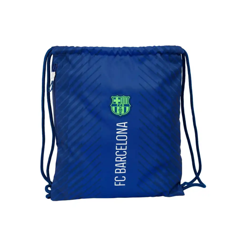Saco deportivo safta f.c. barcelona navy blue 400x350x10 mm
