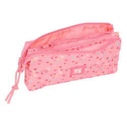 Bolso escolar portatodo safta triple reciclado moos passion 120x220x30 mm