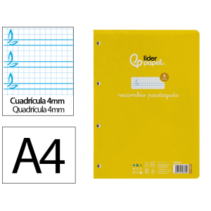 Recambio liderpapel a4...