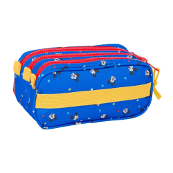 Bolso escolar portatodo safta triple big mickey mouse good day 100x215x80 mm