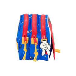 Bolso escolar portatodo safta triple big mickey mouse good day 100x215x80 mm